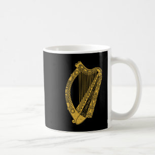 Caneca De Café Bandeira da Harpa da Irlanda Bandeira Símbolo da H