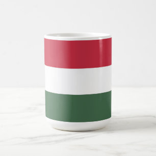 Caneca De Café Bandeira da Hungria