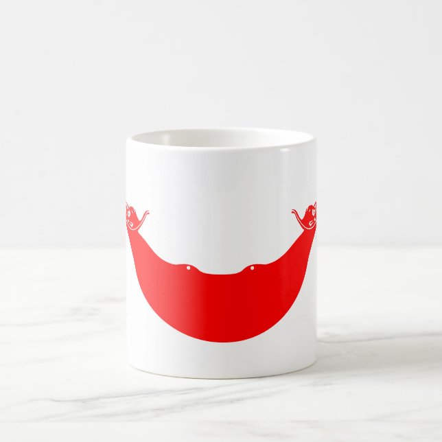 Caneca De Café Bandeira da Ilha de Páscoa (Centro)