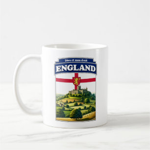 Caneca De Café Bandeira da Inglaterra Reino Unido