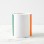 Caneca De Café Bandeira da Irlanda<br><div class="desc">Bandeira Patriótica da Irlanda.</div>