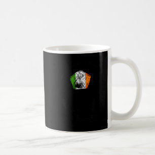 Caneca De Café Bandeira da Irlanda Irlandesa Eire Design em Bola