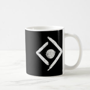 Caneca De Café Bandeira da Liberdade da Ucrânia Grafite Símbolo U