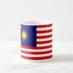 Caneca De Café Bandeira da Malásia