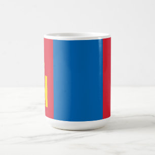 Caneca De Café Bandeira da Mongólia