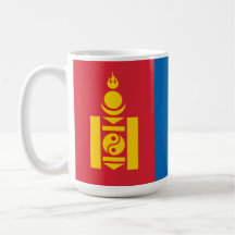 Bandeira da Mongólia Símbolo Soyombo Mongóis