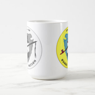 Caneca De Café Bandeira da Nação Osage