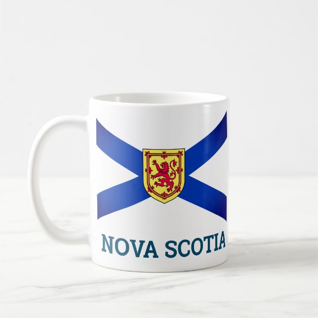 Caneca De Café Bandeira da Nova Escócia, Canadá (Esquerda)