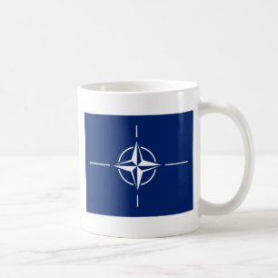 Caneca De Café Bandeira da OTAN