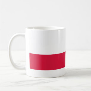 Caneca De Café Bandeira da Polônia