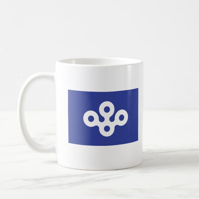 Caneca De Café Bandeira da Prefeitura de Osaka, Japão (Esquerda)