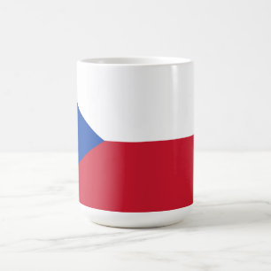 Caneca De Café Bandeira da República Checa