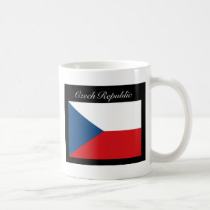 Caneca De Café Bandeira da República Checa - República Checa