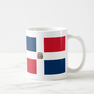 Caneca De Café Bandeira da República Dominicana