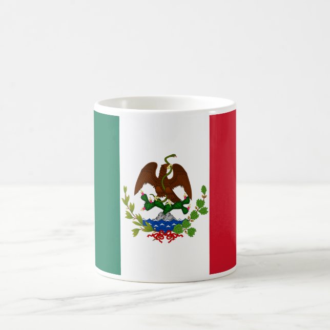 Caneca De Café Bandeira da República Mexicana: 1824-1835, Papais  (Centro)
