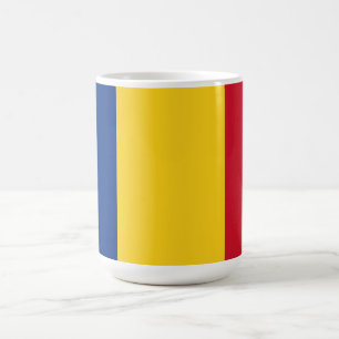 Caneca De Café Bandeira da Romênia