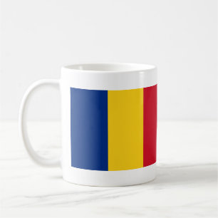 Caneca De Café Bandeira da Romênia