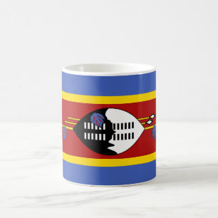 Caneca De Café Bandeira da Suazilândia
