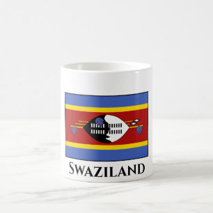 Caneca De Café Bandeira da Suazilândia