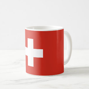 Caneca De Café Bandeira da suiça