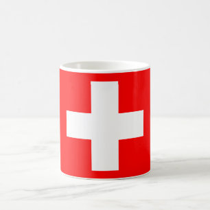 Caneca De Café Bandeira da suiça (suíço)