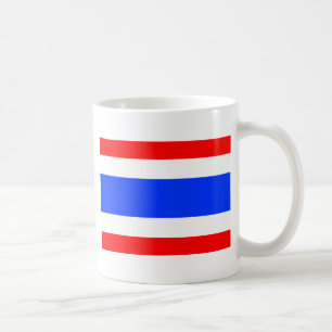 Caneca De Café Bandeira da Tailândia