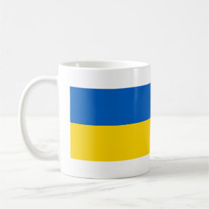 Caneca De Café Bandeira da Ucrânia