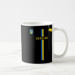 Caneca De Café Bandeira da Ucrânia