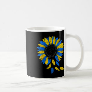 Caneca De Café Bandeira da Ucrânia Girassol Bandeira Ucraniana Vi