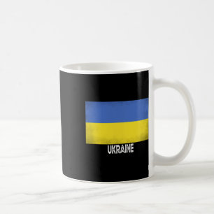Caneca De Café Bandeira da Ucrânia Orgulho Vintage No Meu Dna Eur