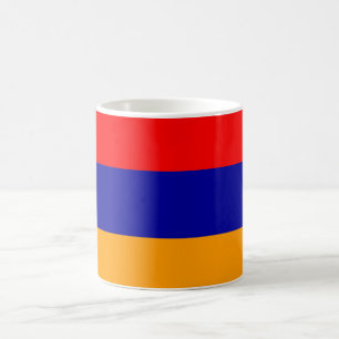 Caneca De Café Bandeira das cores da Armênia