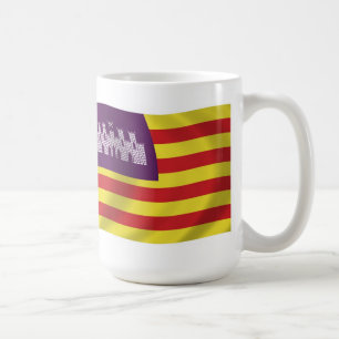 Caneca De Café Bandeira das Ilhas Baleares