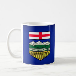 Caneca De Café Bandeira de Alberta - CANADÁ