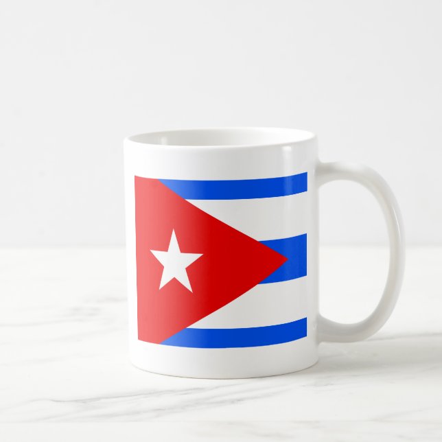 Caneca De Café Bandeira de alta qualidade de Cuba (Direita)