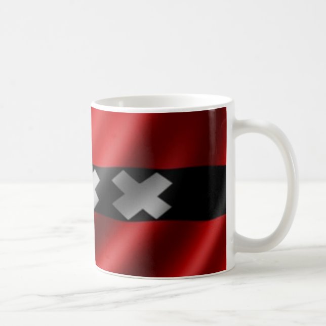 Caneca De Café Bandeira de Amsterdão (Direita)