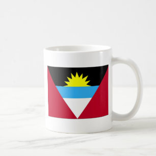 Caneca De Café Bandeira de Antígua e Barbuda