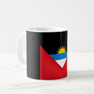 Caneca De Café Bandeira De Antígua E Barbuda Legal