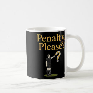 Caneca De Café Bandeira de Árbitro de Futebol Penalidade Por Favo