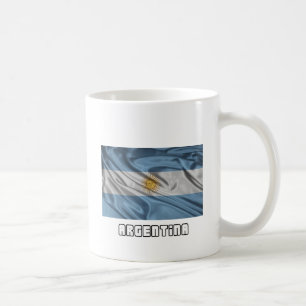 Caneca De Café Bandeira de Argentina