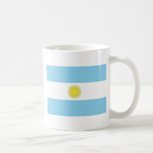 Caneca De Café Bandeira de Argentina