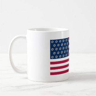 Caneca De Café Bandeira de Balas de Arma Americana