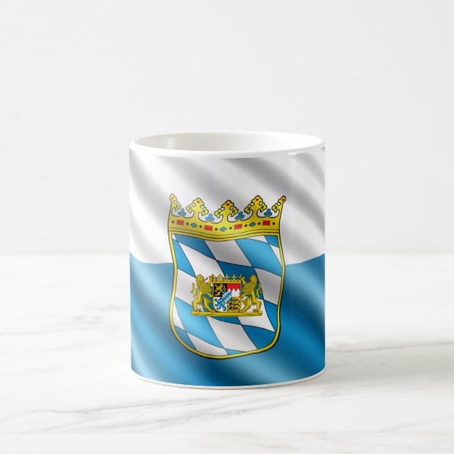 Caneca De Café Bandeira de Baviera (Centro)