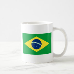 Caneca De Café bandeira de Brasil