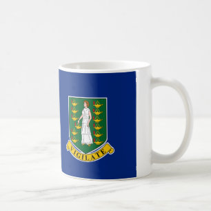 Caneca De Café Bandeira de British Virgin Islands