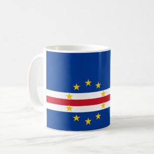Caneca De Café Bandeira de Cabo Verde
