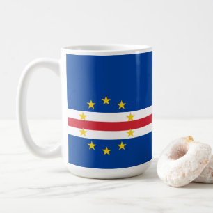 Caneca De Café Bandeira de Cabo Verde