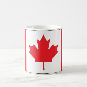 Caneca De Café Bandeira de Canadá