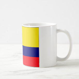 Caneca De Café Bandeira de Colômbia