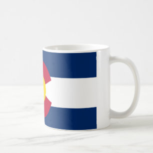 Caneca De Café Bandeira de Colorado