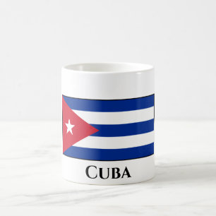Caneca De Café Bandeira de Cuba